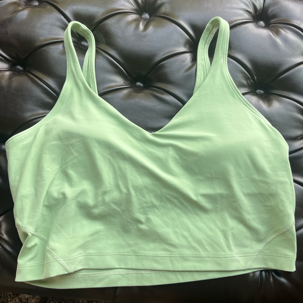 Mint Lululemon align tank
